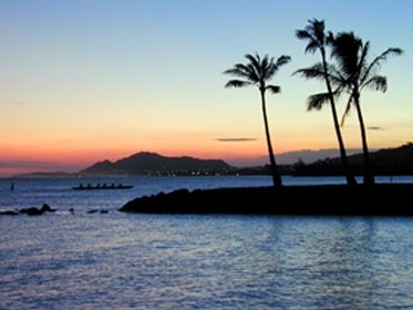 Maunalua Bay Sunset #1579